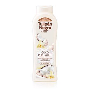 TN Гель для душа TULIPAN NEGRO Нежный кокос  (650 мл) 153 фото