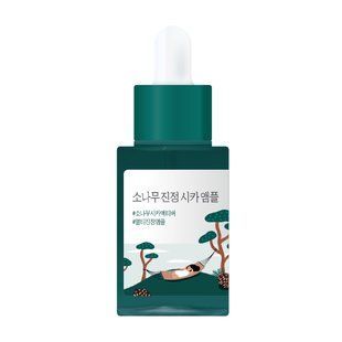 Успокаивающая сыворотка с экстрактом хвои сосны ROUND LAB Pine Calming Cica Ampoule 1214 фото