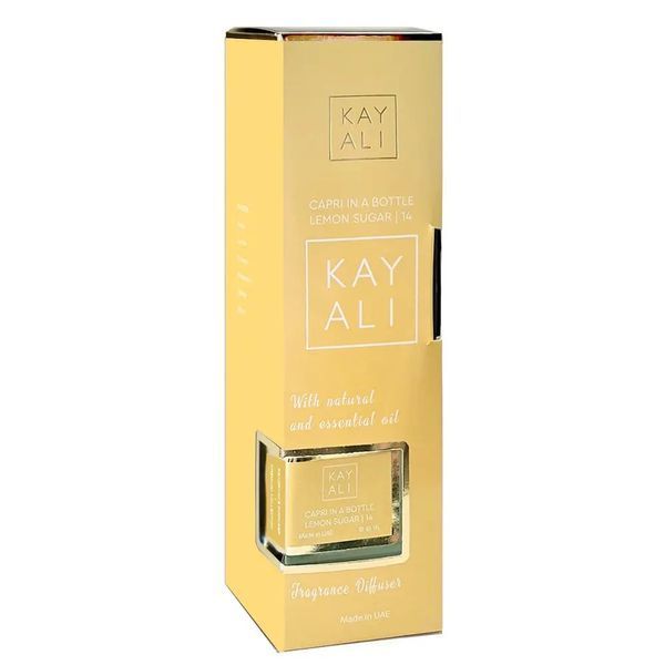 Аромадиффузор Kayali Capri in a Bottle Lemon Sugar | 14 Brand Collection 85 мл 1665 фото